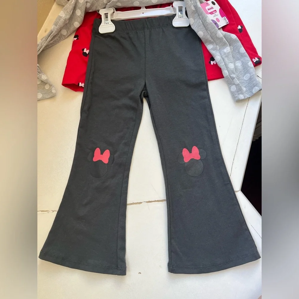 Disney Minnie Mouse Polka Dot 3 Piece Pants Set